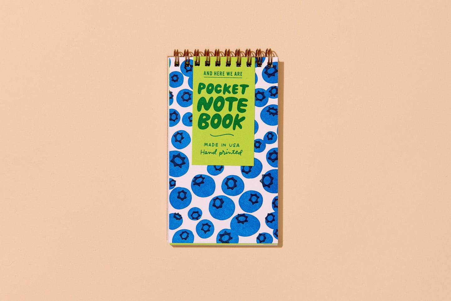 Pocket Sized Spiral Notebook