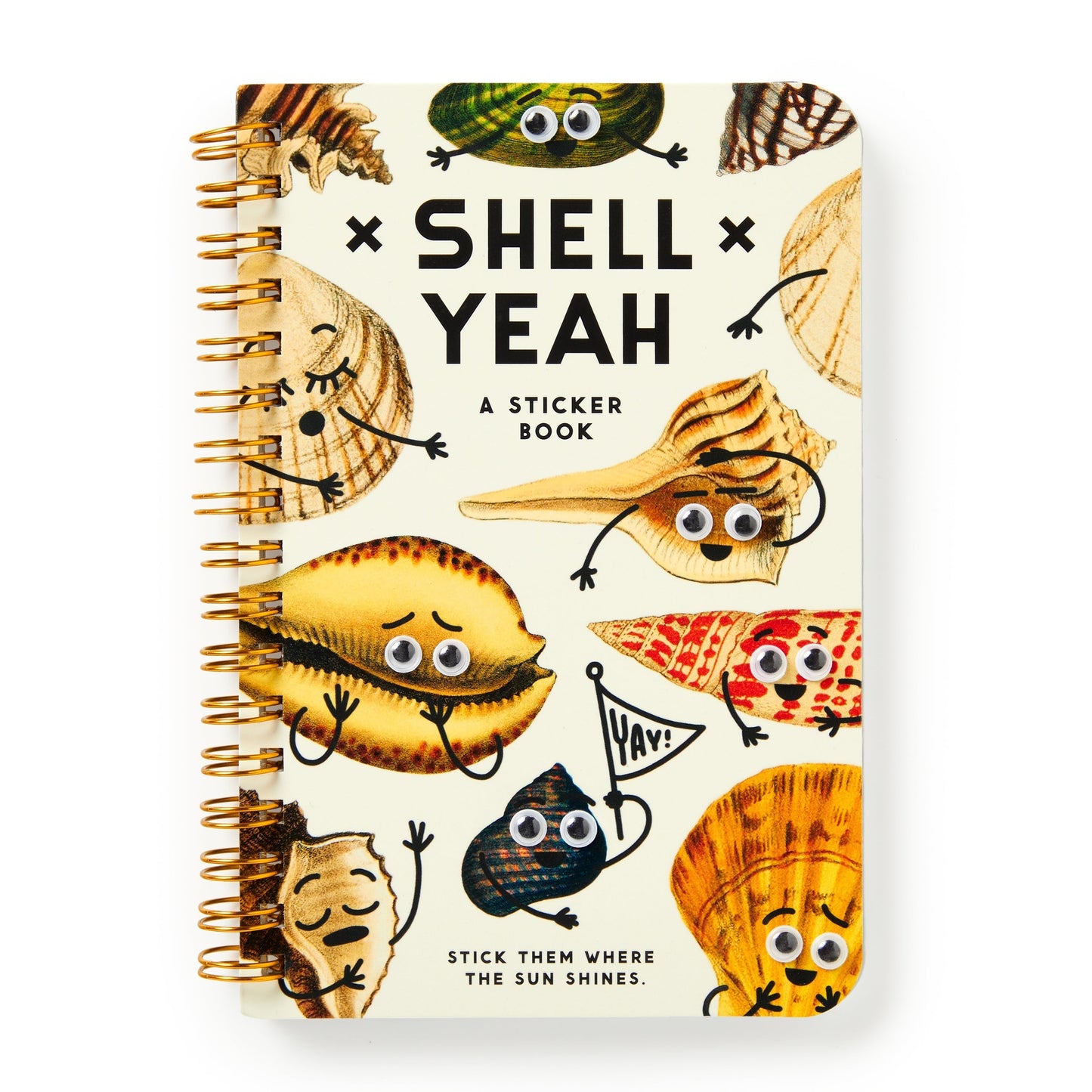 Shell Yeah Googly Eye Sticker Book