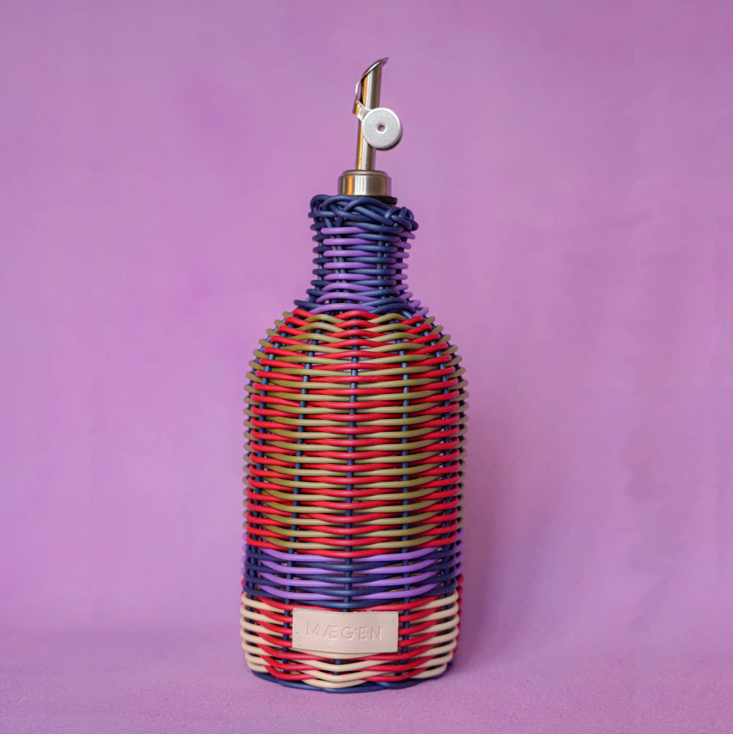 Hand Woven Oil Cruet