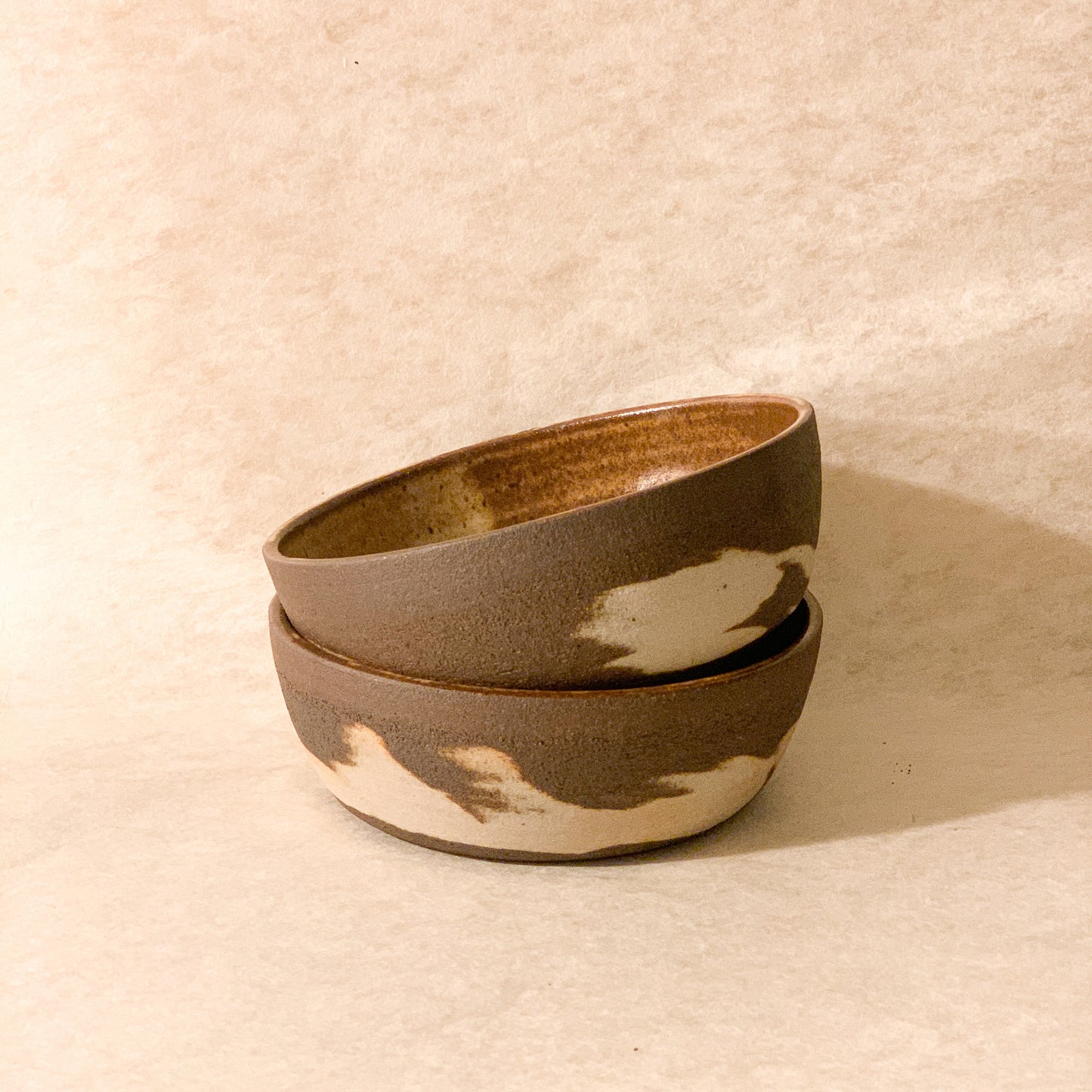 Marbled Low Bowl - 7"