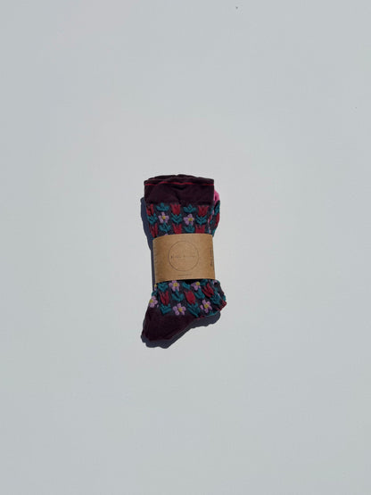 Tulip Garden Socks
