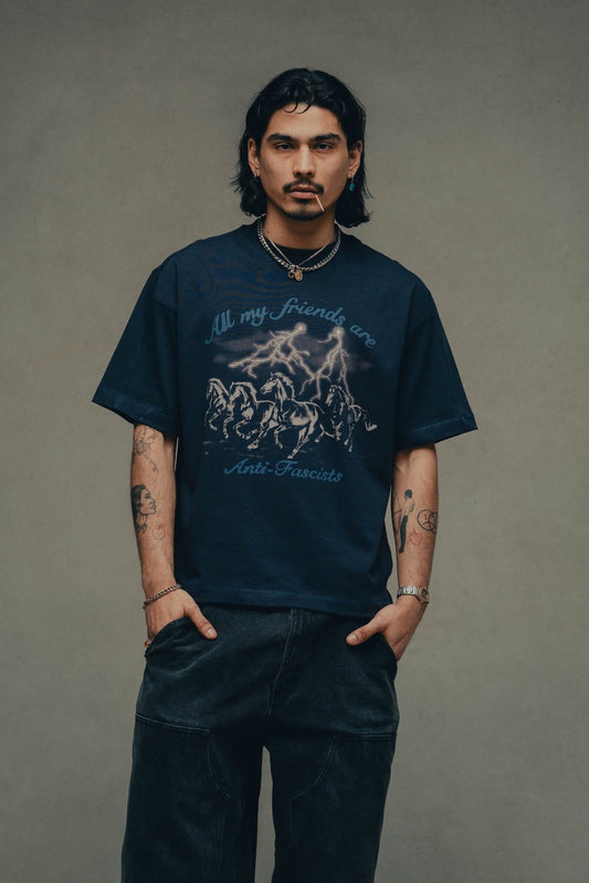 CHNGE All My Friends Are Anti Fascists Tee