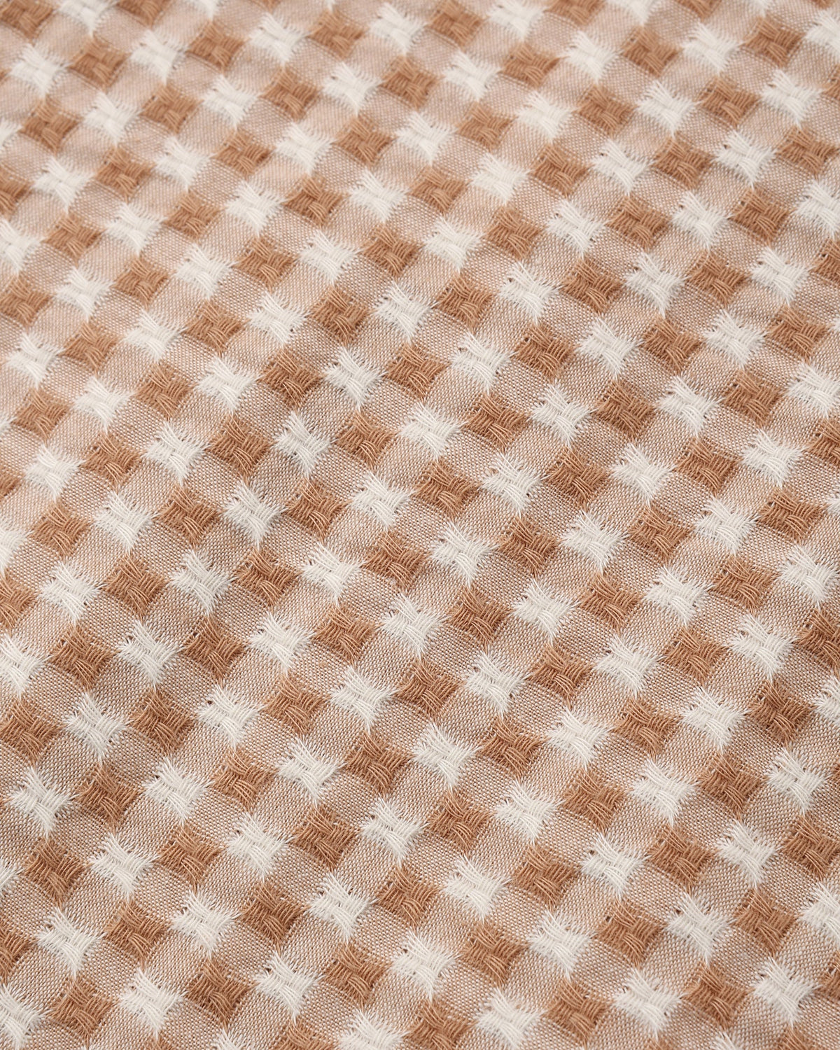 Fawn Gingham Francie Blouse