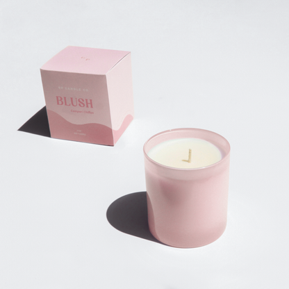 gp candle co blush vegan soy wax