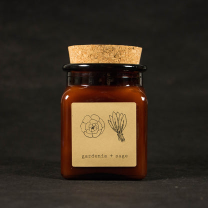 Gardenia & Sage Candle