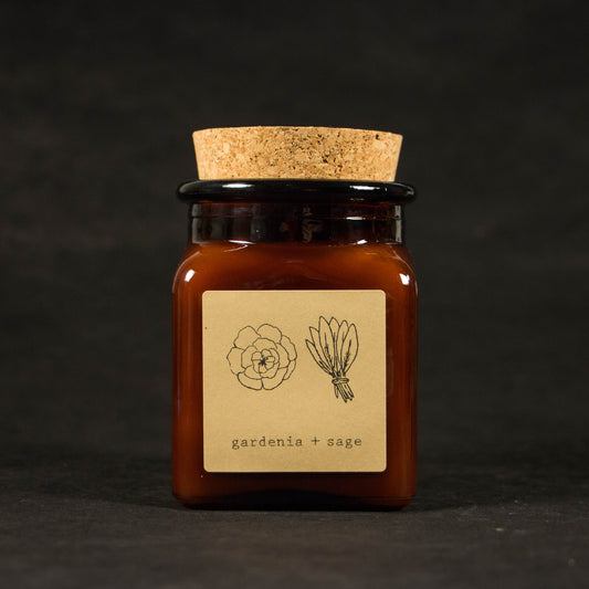 Gardenia & Sage Candle