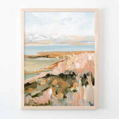 October Sea Canvas Print