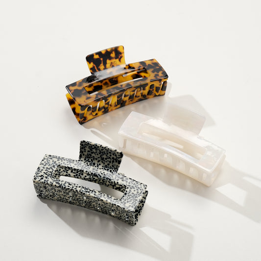 Large Rectangle Claw Clip