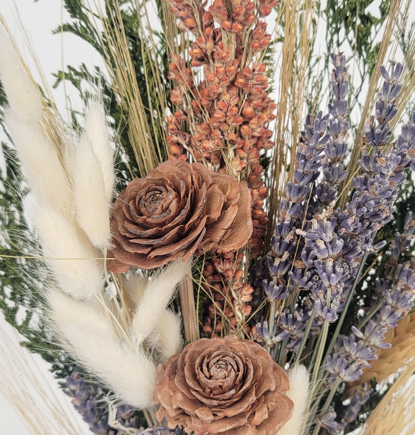 Lavender and Grains Dried Floral Bouquet