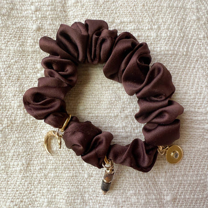 Charm Satin Scrunchie