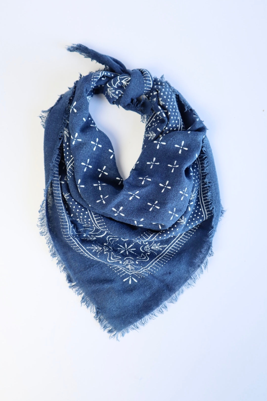 Raw Silk Bandana