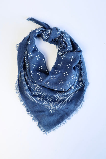 Raw Silk Bandana