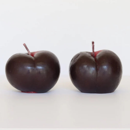 Beeswax Plum Candle