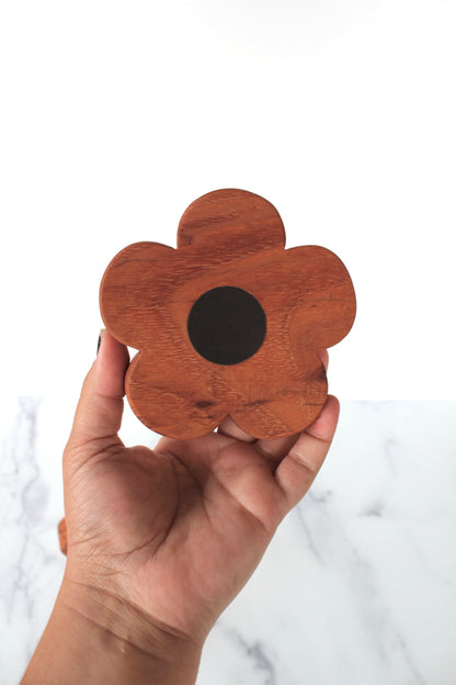 Wooden Floral Photo Display