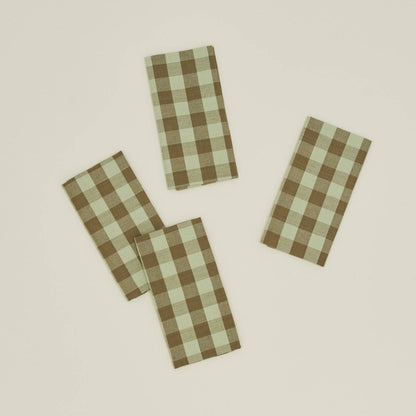 Gingham Napkin Set