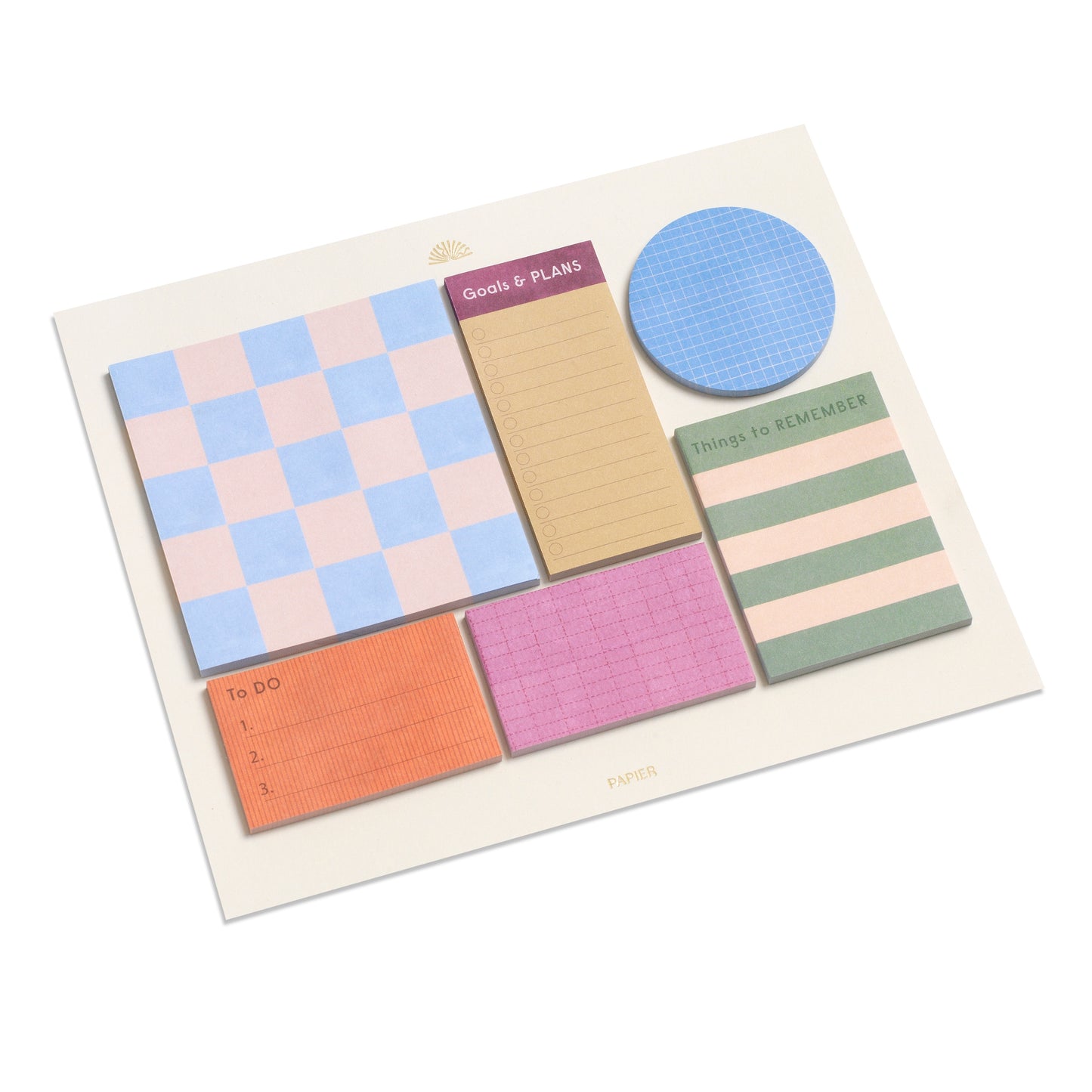 Printed Sticky Notes Set
