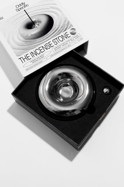 Chrome Incense Holder
