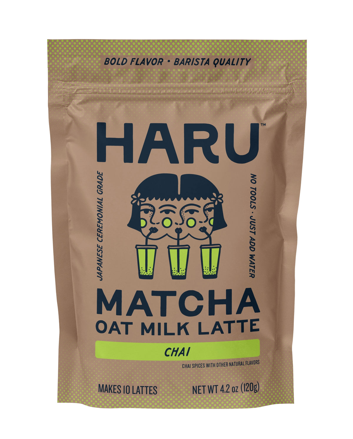 Haru Chai Matcha Oat Latte Mix