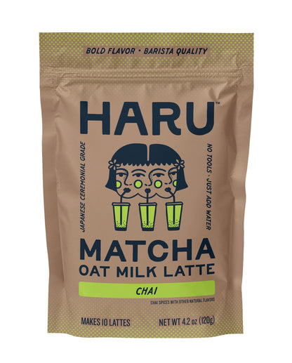 Haru Chai Matcha Oat Latte Mix
