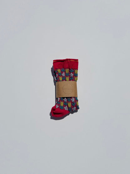 Tulip Garden Socks