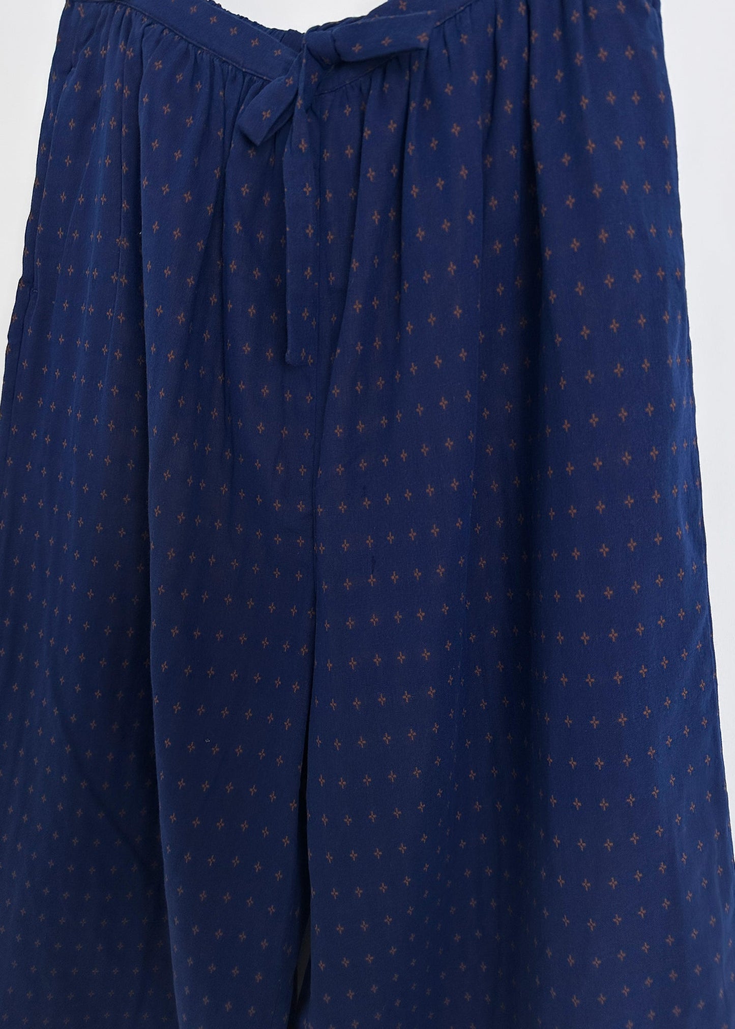 Drawstring Wide Leg Pants