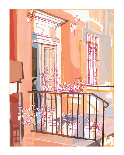 Golden Hour in Brooklyn Print