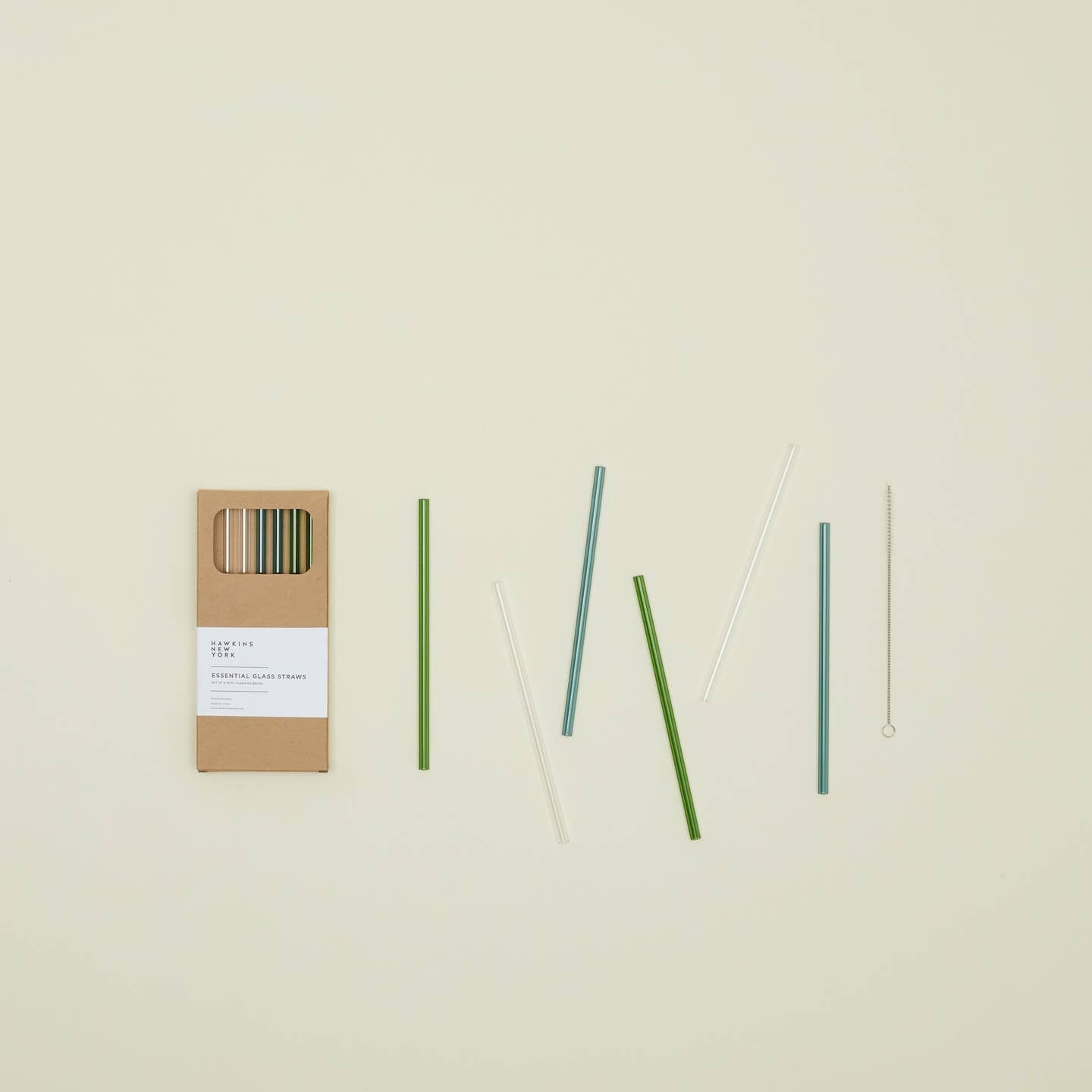 Glass Straw Set