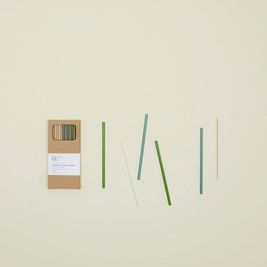 Glass Straw Set