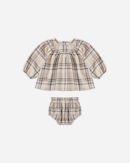 Plaid Mia Bloomer Set