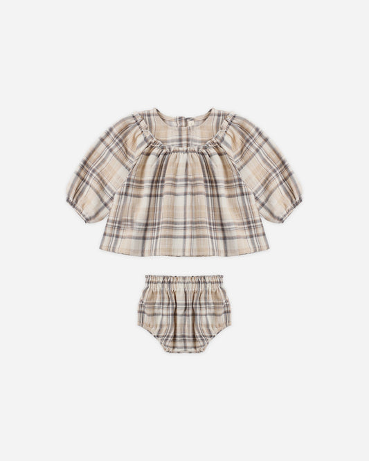 Plaid Mia Bloomer Set