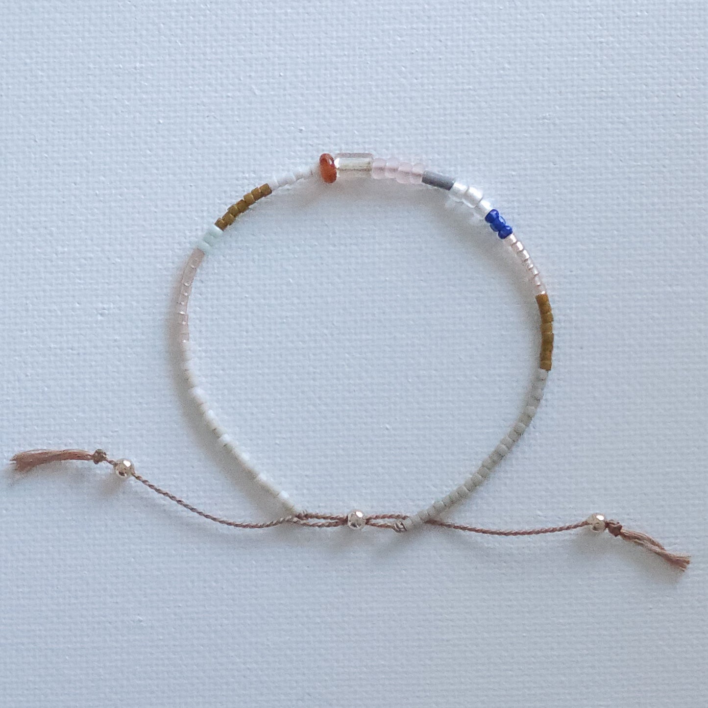 Adjustable Beaded Bracelet