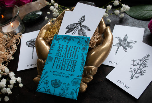 Mystery Plant Poetry Oracle Cards