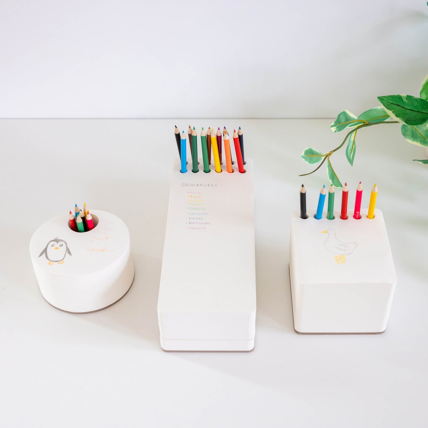 &nbsp;In classic jOTBLOCK form, these super thick sketchpads boast incorporated holes to store color pencils (included with each), inviting full creative expression at the moment of inspiration.