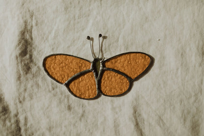 Butterfly Stained Glass Pendant