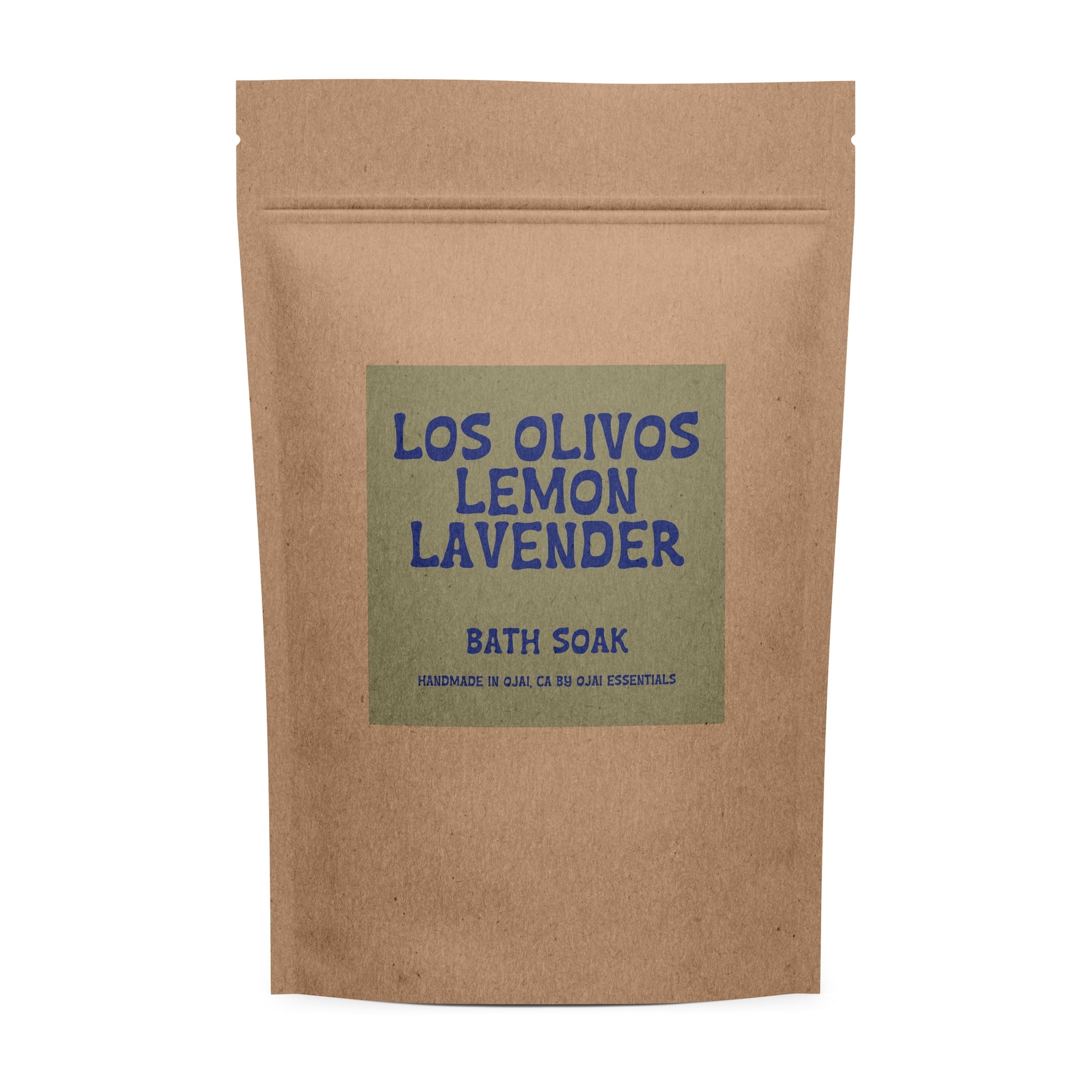 ojai essentials bath soak / Simply sea salt with essential oils to add to your bath for an added touch of relaxation.