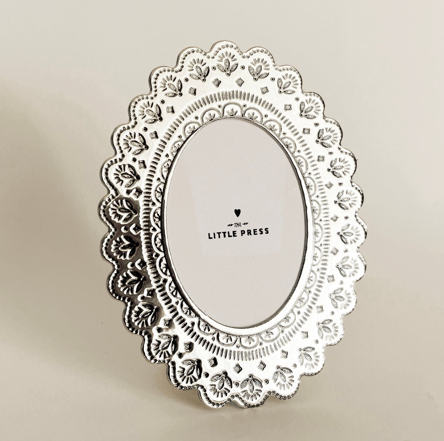 Faux Tin Picture Frame