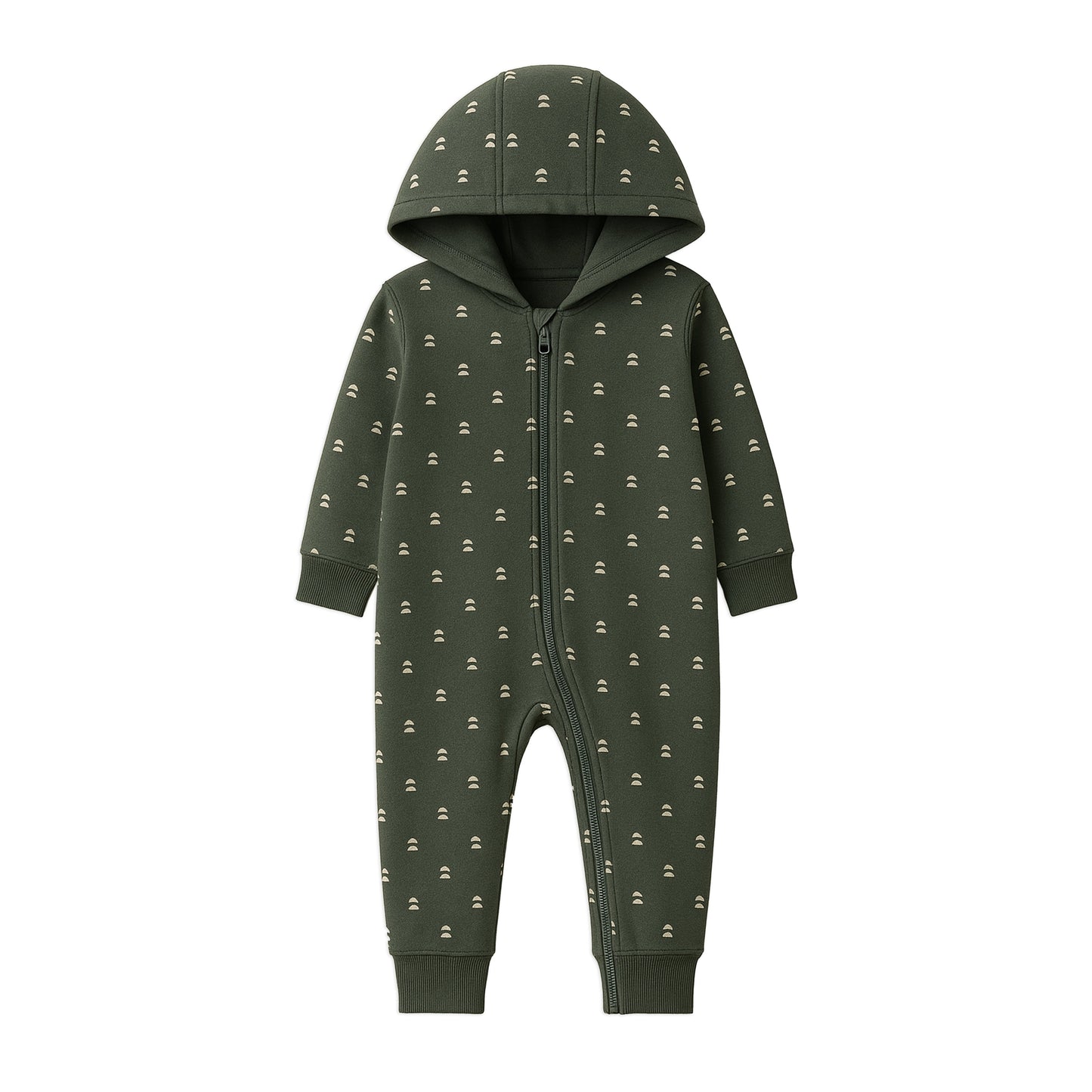 Fleece Hooded Romper