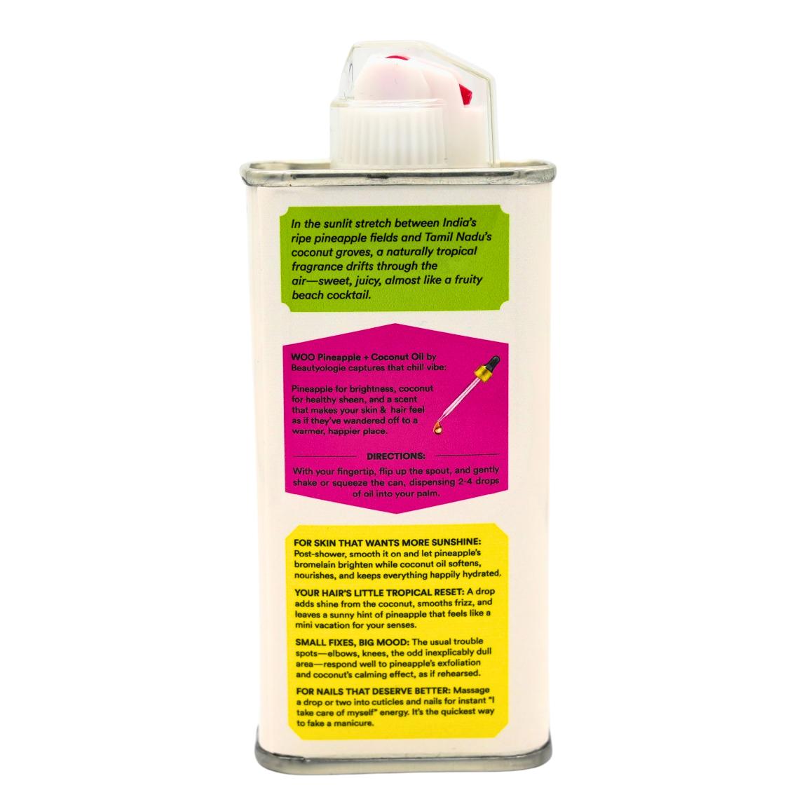 Woo Pineapple Coconut Body Oil