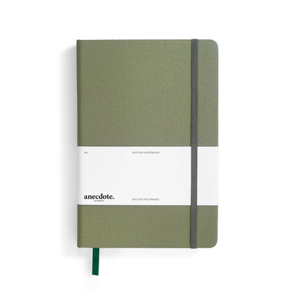Olive hardcover notebook by Anecdote for everyday notes and journaling.
