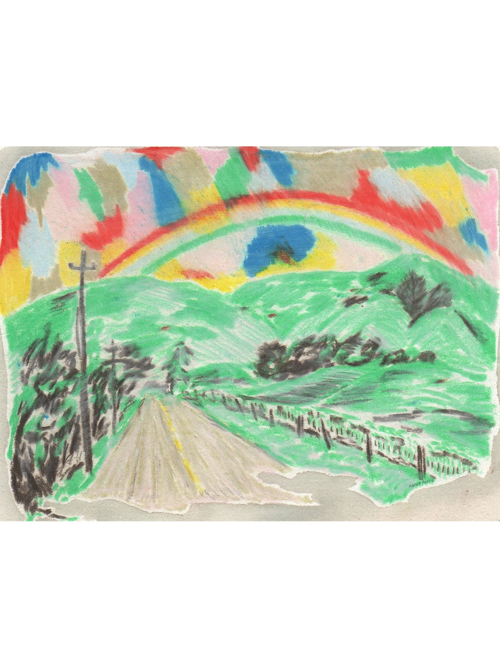 Osos Valley Road Print