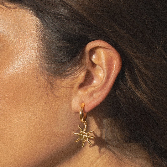 Soleilseeker Hoop Earrings