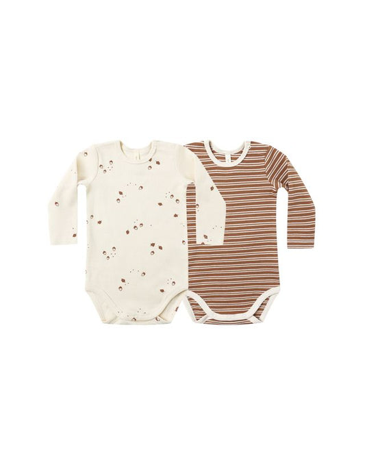 Ribbed Bodysuit Two Pack