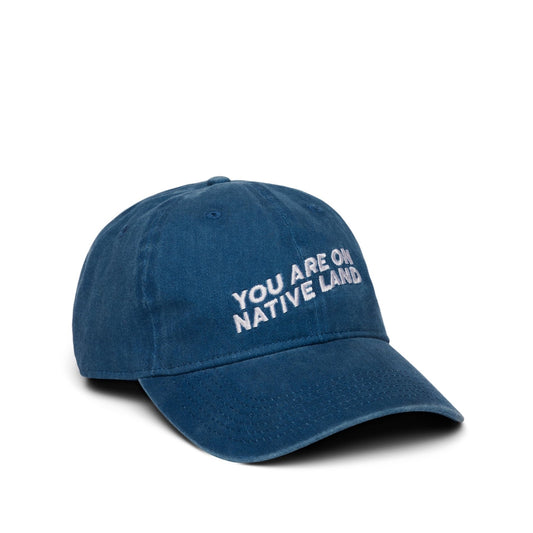 You Are On Native Land Dad Cap