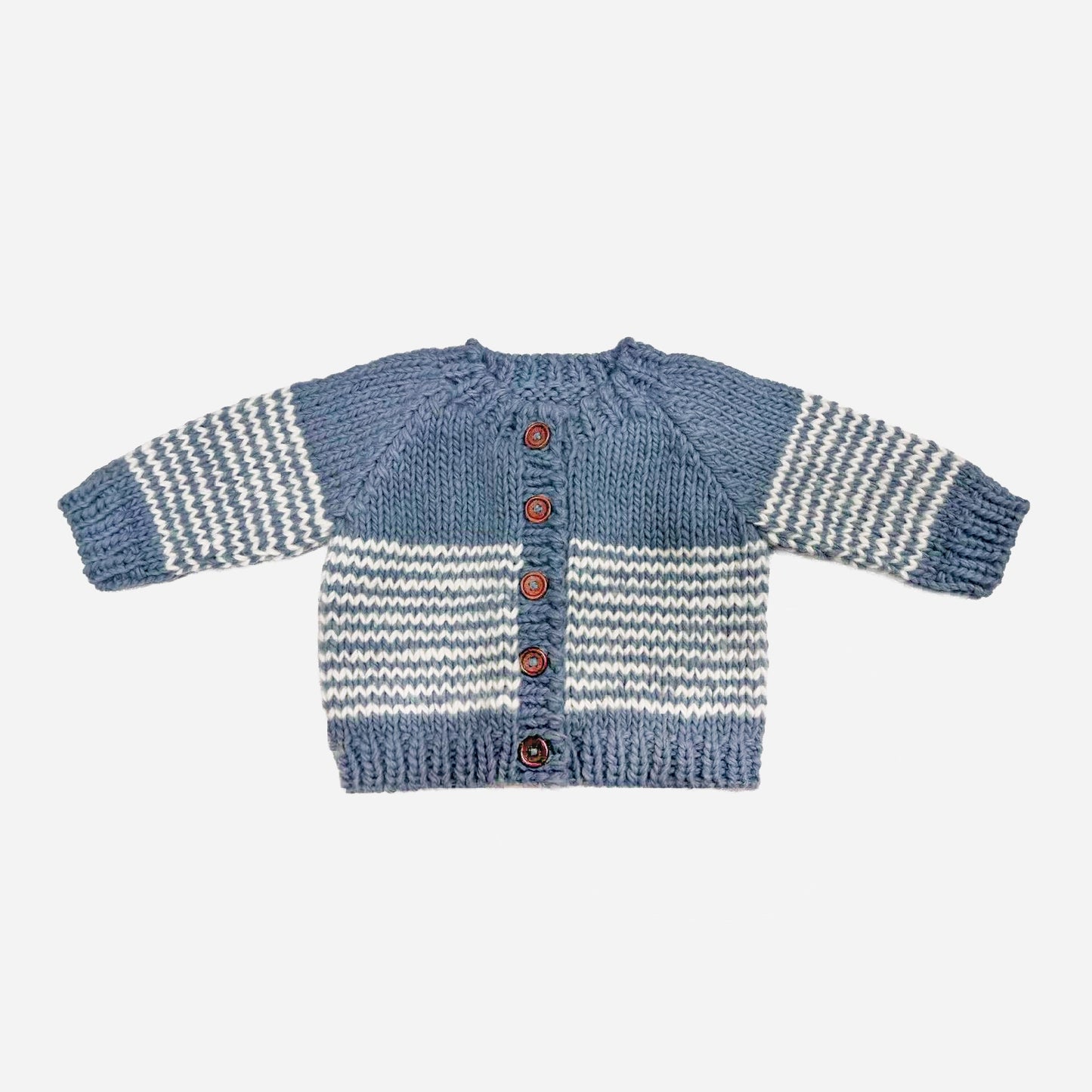 Striped Cardigan Sweater