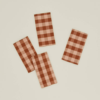 Gingham Napkin Set