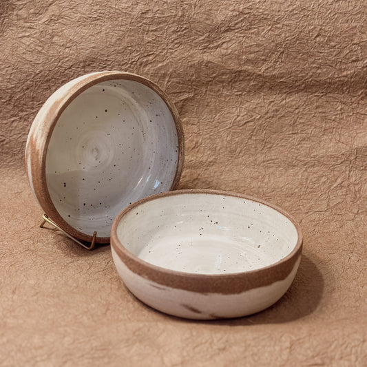 Marbled Low Bowl - 7"