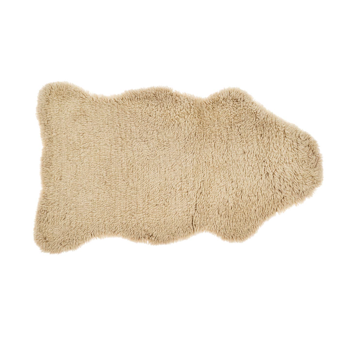 Ethically-made sheepskin rug
