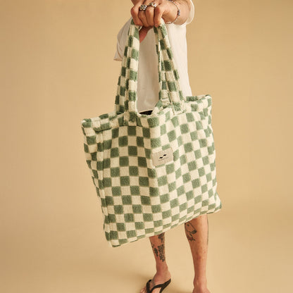 Slowtide Terry Tote Bag in Mate
