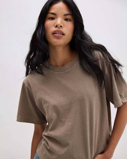 Relaxed Cropped Tee