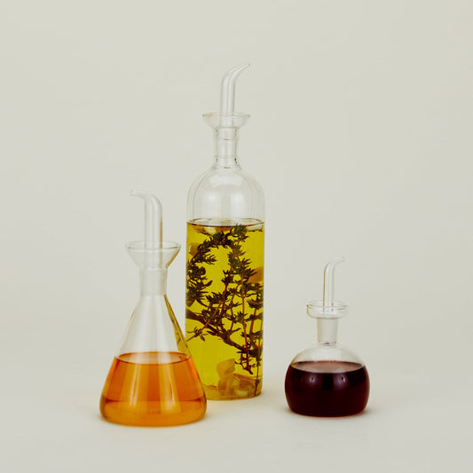 Glass Kitchen Bottles